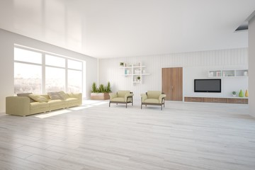 modern 3d interior design