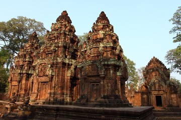 Fototapeta na wymiar Temple Banteay Srei in Angkor