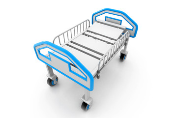 Adjustable hospital bed