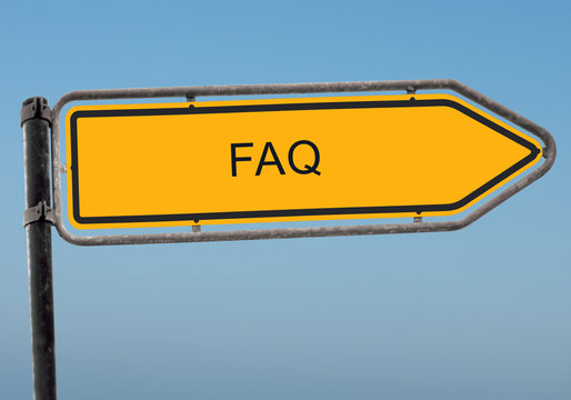 Strassenschild 38 - FAQ