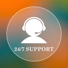 24-7 Support icon