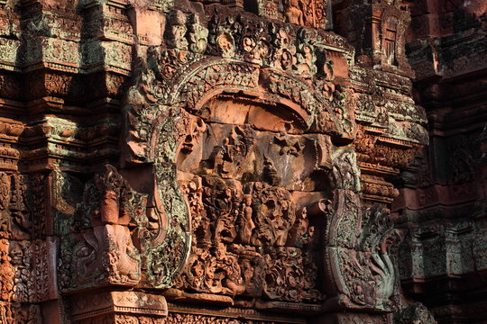 Temple Banteay Srei in Angkor