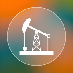 Oil pump icon