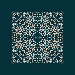 Monogram Design Element