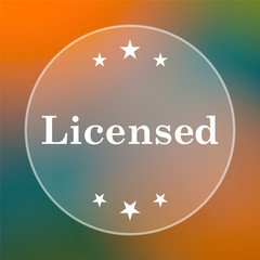 Licensed icon