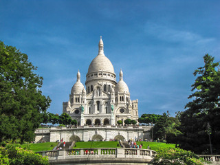 Fototapeta premium Sacre Coeur in Paris France