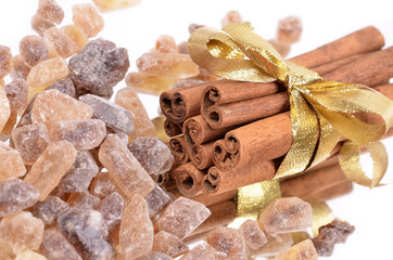 Cinnamon sticks with pure cane brown sugar