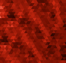 abstract red bacground from triangles