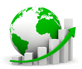 green graphic world © diego1012