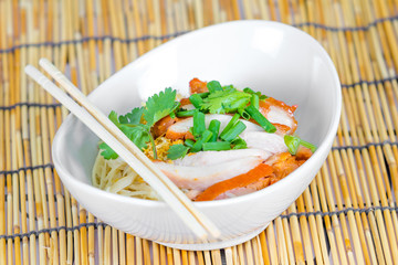 Red Pork Noodle Soup