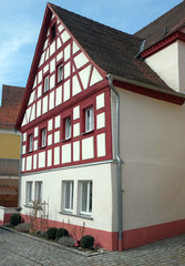 Fototapeta na wymiar Historisches Bauwerk in Windsbach