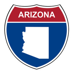 Arizona interstate highway shield