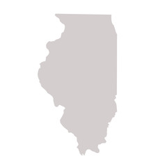 Illinois State map