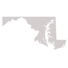 Maryland State map