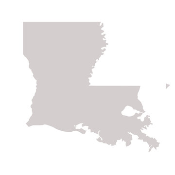 Louisiana State map