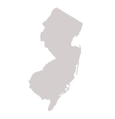 New Jersey State map