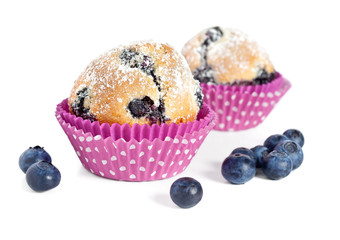 Blueberry muffins