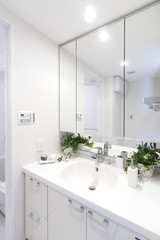 洗面室　洗面化粧台