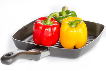 tomato and bell pepper