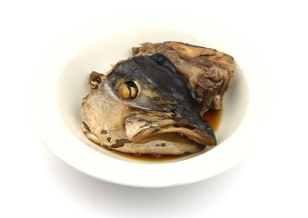 ぶりのあら炊き