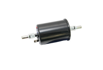 new car parts on a white background