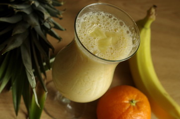 Smoothie ananas © babkazielna