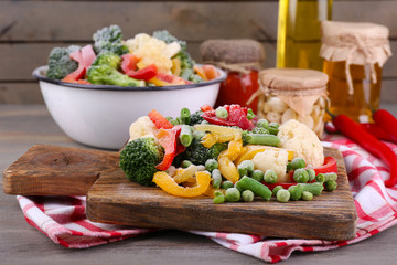 Frozen vegetables