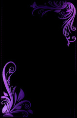 Highlighted laser engraving on glass surface