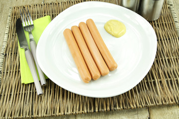 saucisses de Strabourg