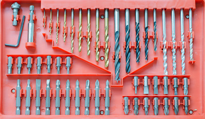 Fototapeta premium drill and screwdriver set