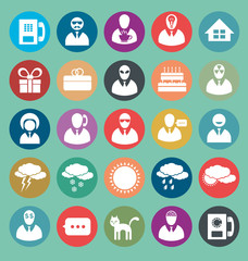 Vector Flat Style Icons