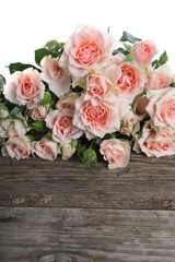 Bouquet of pink roses