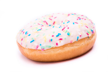 donut isolated on white background