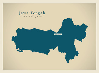 Modern Map - Jawa Tengah ID