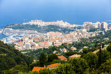 Fototapeta na wymiar view of Principality of Monaco