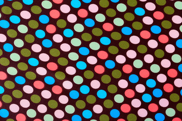fabric with polka dots