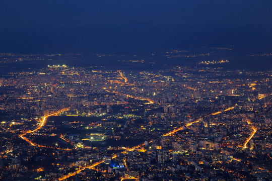 Sofia at night