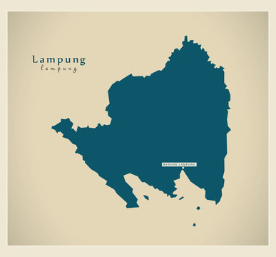 Modern Map - Lampung ID