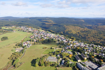 Fototapeta na wymiar Frauenwald / Thüringer Wald
