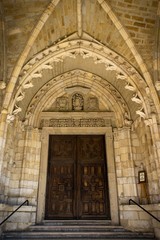 Santander Cathedral, main door to the Church