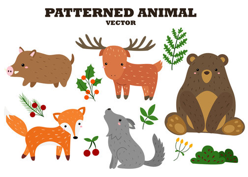 Patterned Animal Vector