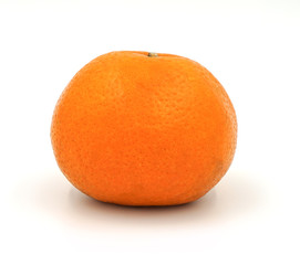 Orange fruit isolated on white background