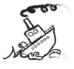 doodle Sinking Ship © dule964