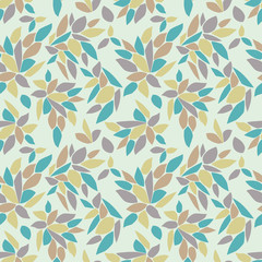 seamless pattern abstract flower
