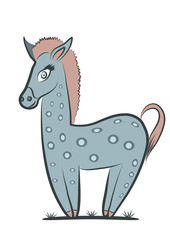 Иллюстрация лошади