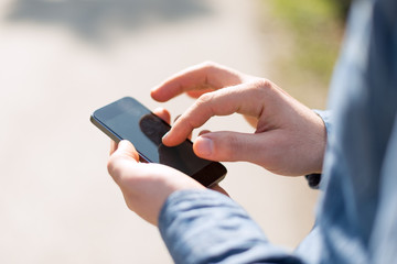 Typing on Smart Phone