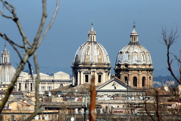 Naklejka premium Roma - Panorama dall'Aventino