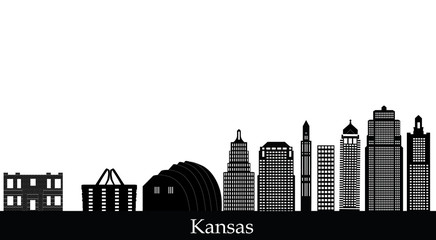 Fototapeta premium kansas city skyline