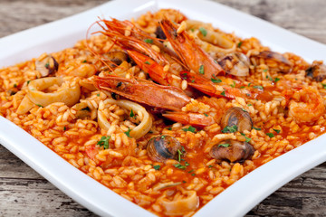 Spanish paella