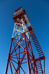 Fototapeta na wymiar Modern marine tower
